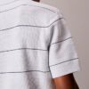 Polo de algodón a rayas