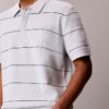 Polo de algodón a rayas