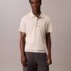 Polo de punto fino en mezcla de lyocell