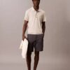 Polo de punto fino en mezcla de lyocell