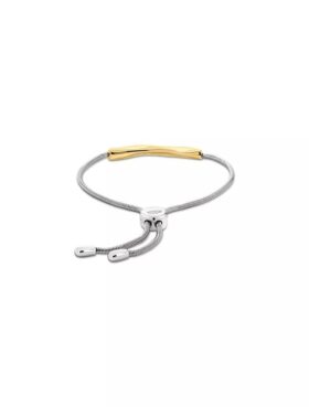 Pulsera con colgante escultural