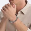 Pulsera de cuentas con forma rectangular orgánica Pulsera de cuentas con forma rectangular orgánica