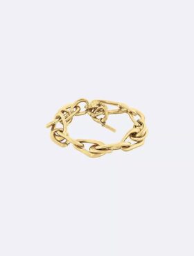 Pulsera de eslabones orgánicos