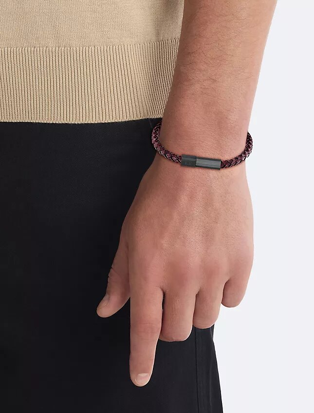 Pulsera trenzada moderna Pulsera trenzada moderna