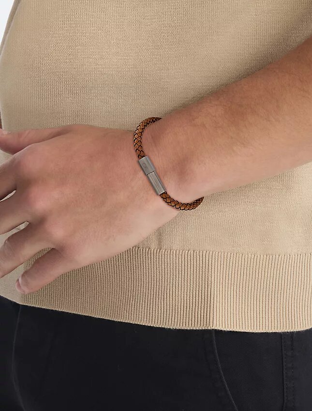 Pulsera trenzada moderna Pulsera trenzada moderna