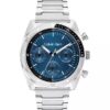 Reloj con brazalete de eslabones multifunción