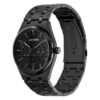 Reloj con brazalete de eslabones multifunción