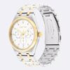 Reloj con brazalete de eslabones multifunción