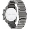 Reloj con brazalete de eslabones multifunción