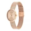 Reloj con brazalete de malla redonda Reloj con brazalete de malla redonda