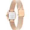 Reloj con brazalete de malla redonda Reloj con brazalete de malla redonda
