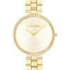 Reloj con pulsera de eslabones minimalistas