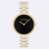 Reloj con pulsera de eslabones minimalistas