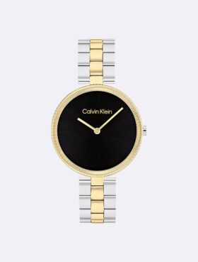 Reloj con pulsera de eslabones minimalistas