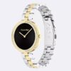 Reloj con pulsera de eslabones minimalistas