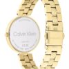 Reloj con pulsera de eslabones minimalistas