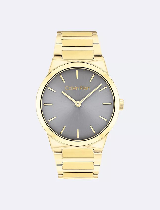 Reloj de 32 mm con brazalete de eslabones integrados minimalista Reloj de 32 mm con brazalete de eslabones integrados minimalista