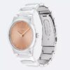 Reloj de 32 mm con brazalete de eslabones integrados minimalista Reloj de 32 mm con brazalete de eslabones integrados minimalista