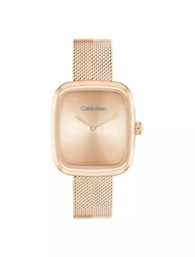 Reloj de malla curvada