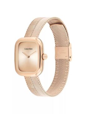 Reloj de malla curvada