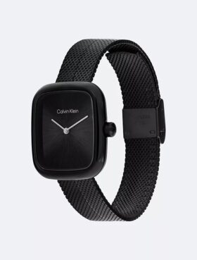 Reloj de malla curvada