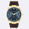 Reloj multifunción con correa de piel Reloj multifunción con correa de piel