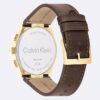 Reloj multifunción con correa de piel Reloj multifunción con correa de piel