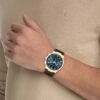 Reloj multifunción con correa de piel Reloj multifunción con correa de piel