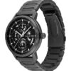 Reloj multifunción con esfera expuesta y brazalete de eslabones Reloj multifunción con esfera expuesta y brazalete de eslabones
