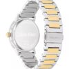 Reloj multifunción con esfera expuesta y brazalete de eslabones Reloj multifunción con esfera expuesta y brazalete de eslabones