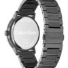 Reloj multifunción con esfera expuesta y brazalete de eslabones Reloj multifunción con esfera expuesta y brazalete de eslabones