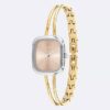 Reloj tipo brazalete con esfera cepillada Reloj tipo brazalete con esfera cepillada