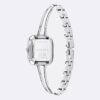 Reloj tipo brazalete con esfera cepillada