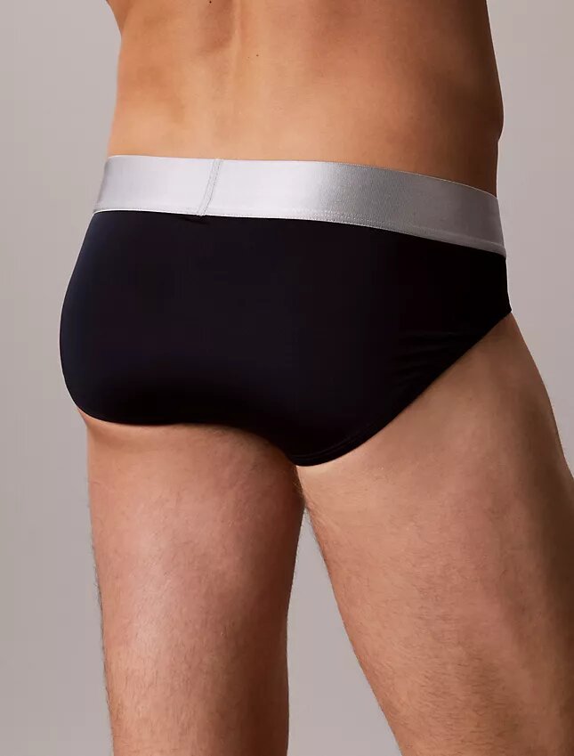 Slip de cadera elástico de microfibra Slip de cadera elástico de microfibra
