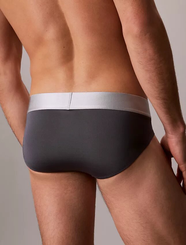 Slip de cadera elástico de microfibra Slip de cadera elástico de microfibra