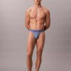 Slip deportivo de microfibra y encaje Slip deportivo de microfibra y encaje
