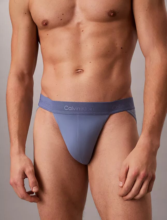 Slip deportivo de microfibra y encaje Slip deportivo de microfibra y encaje