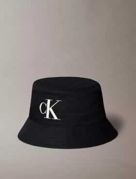 Sombrero de pescador de sarga con Monogram bordado
