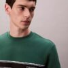 Sudadera clásica de felpa a rayas