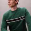 Sudadera clásica de felpa a rayas