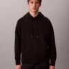 Sudadera con capucha de felpa con logotipo