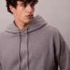 Sudadera con capucha de felpa con logotipo