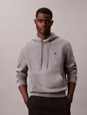 Sudadera con capucha de felpa con logotipo de archivo