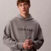 Sudadera con capucha de felpa con logotipo estándar