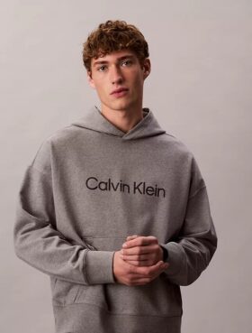 Sudadera con capucha de felpa con logotipo estándar
