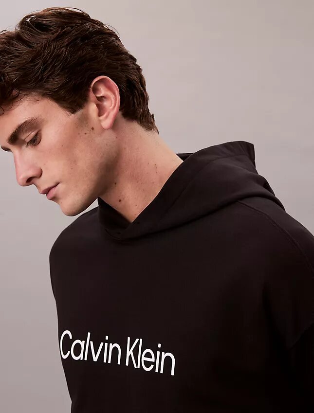 Sudadera con capucha de felpa con logotipo estándar Sudadera con capucha de felpa con logotipo estándar