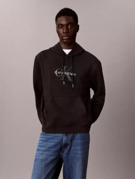 Sudadera con capucha de felpa Monólogo