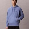 Sudadera con capucha de felpa Monogram de felpa de rizo premium Sudadera con capucha de felpa Monogram de felpa de rizo premium