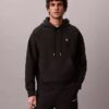 Sudadera con capucha de felpa Monogram de felpa de rizo premium