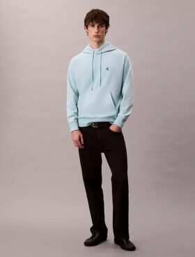 Sudadera con capucha de felpa Monogram de felpa de rizo premium